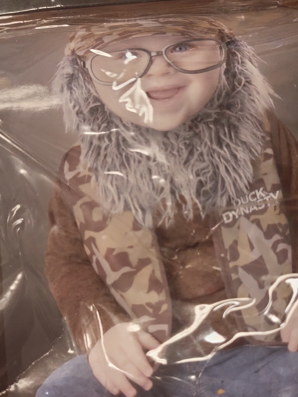 Toddler Hunter Camo Costume - Brown/Gray